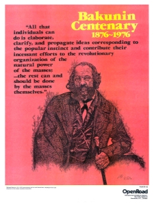 Bakunin poster, 1976